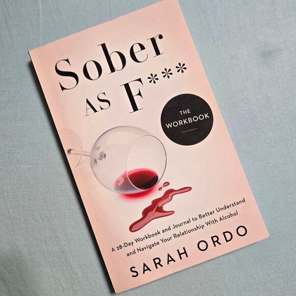 📚 New! "Sober as f***" Book and Workbook Set - Picture 10 of 13